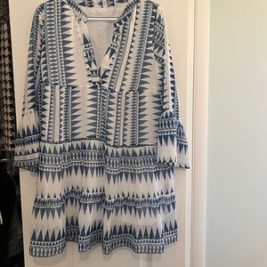 Tribal print dress